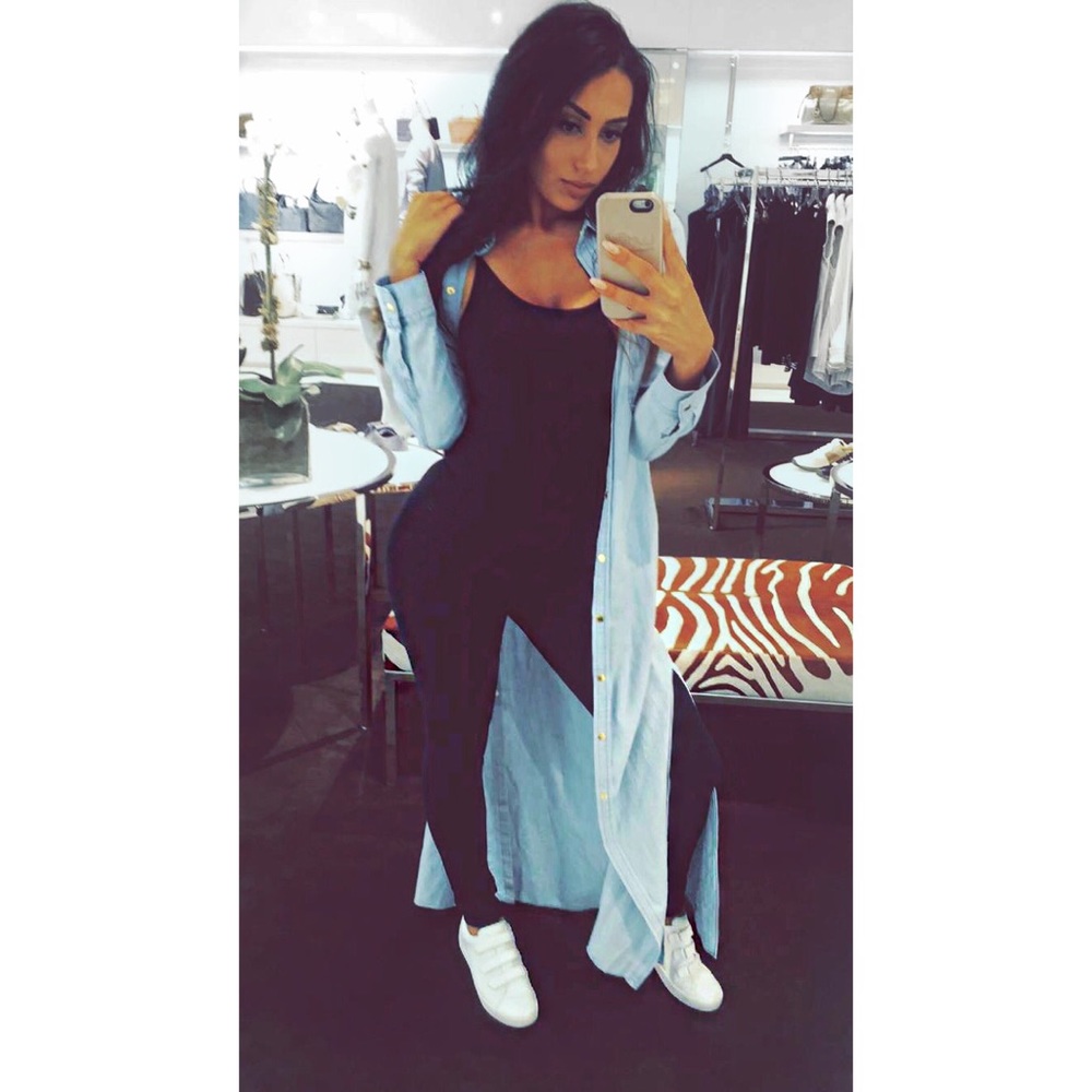 Michael Kors Denim Maxi